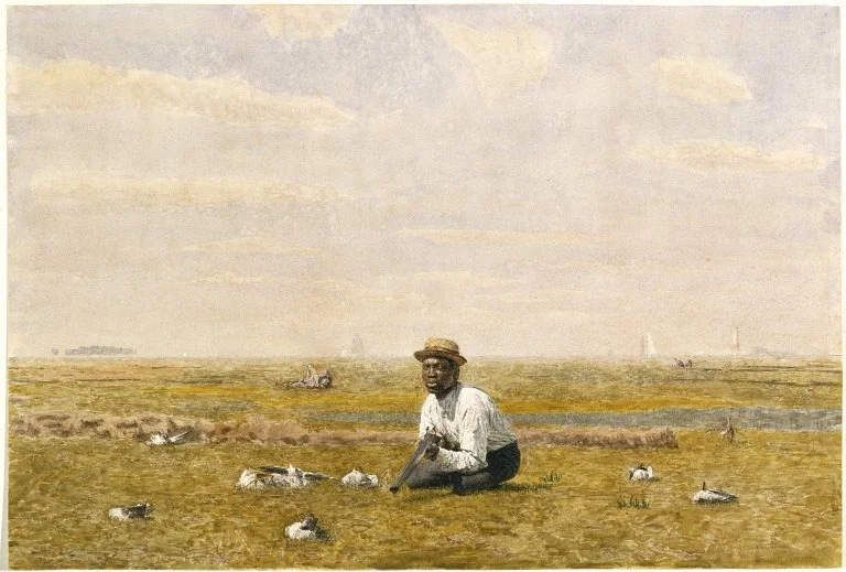 Whistling for Plover, detail