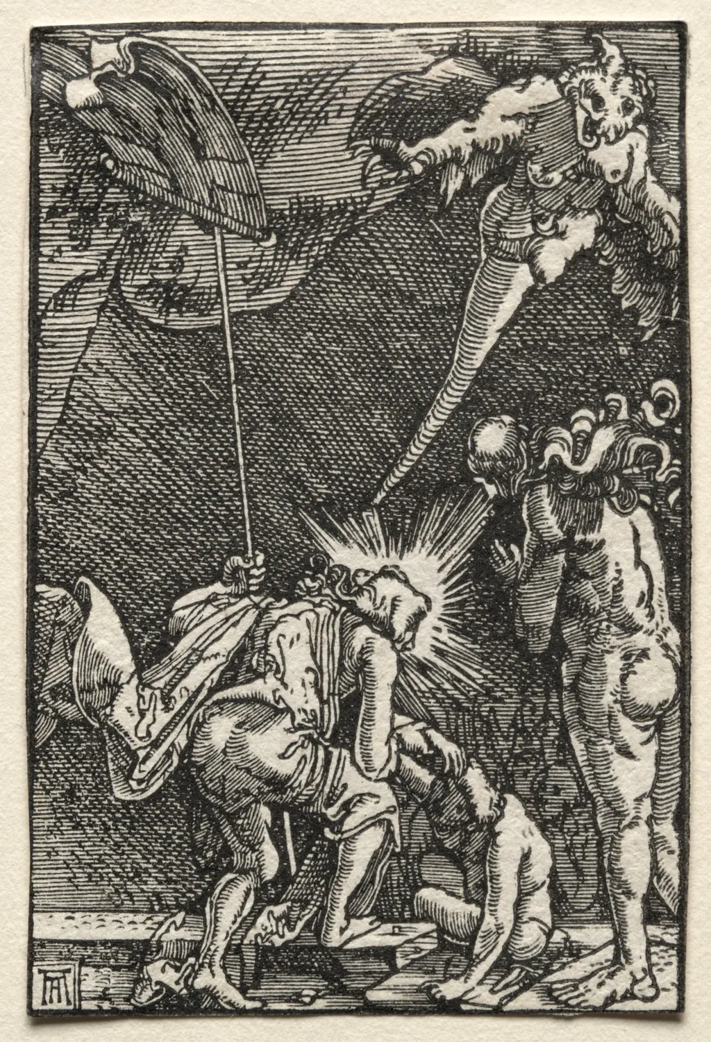 The Fall and Redemption of Man: Descent into Hell, by Albrecht Altdorfer, 1515