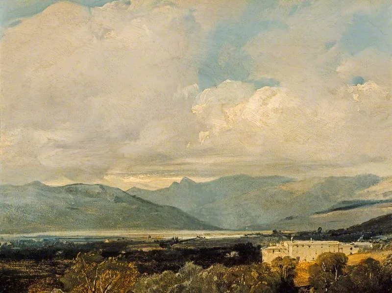 View near Sarzana, Val di Magra, detail
