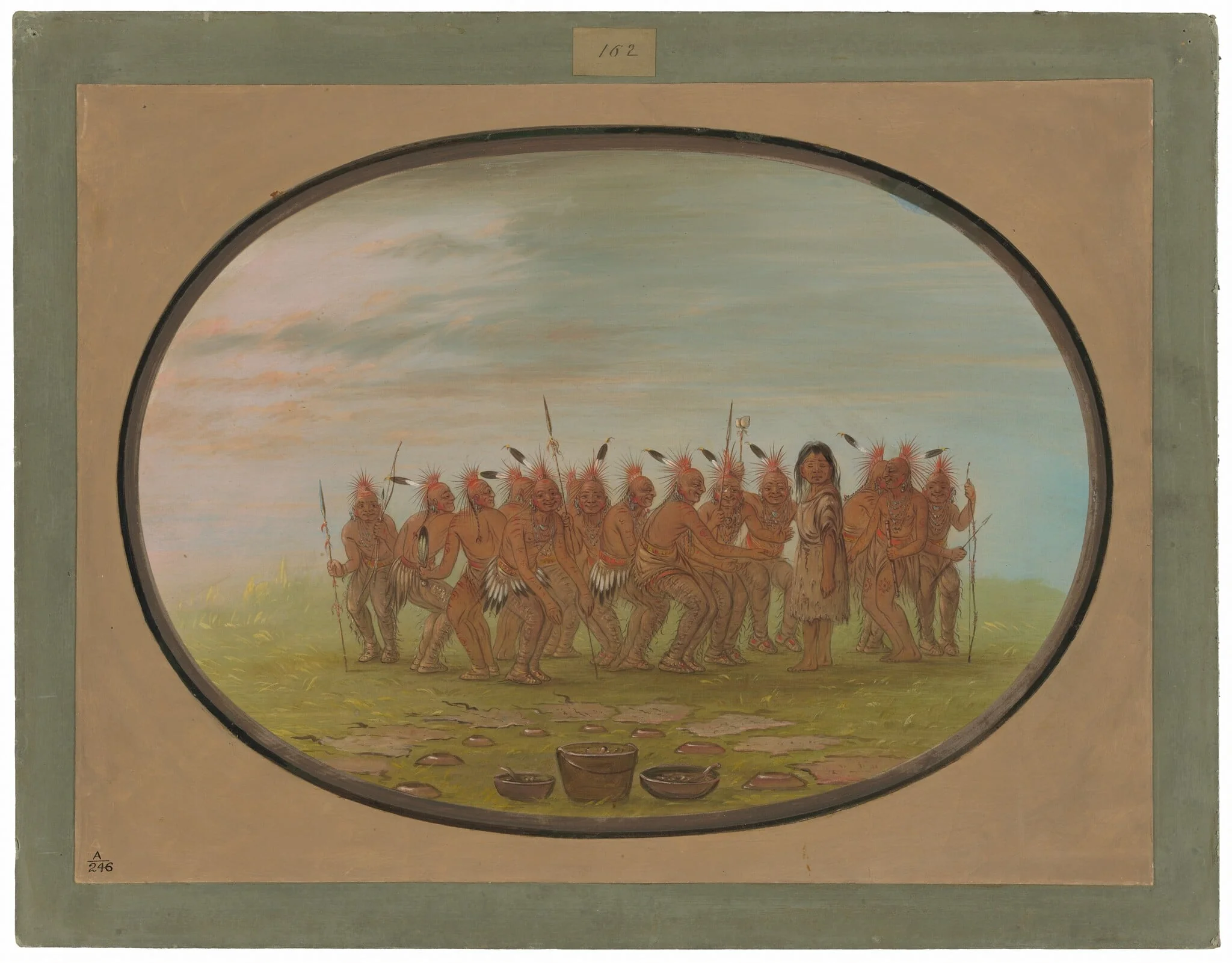 Dance to the Berdache - Saukie, detail