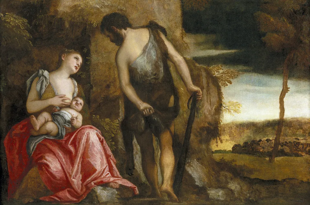 The homeless Cain and his Family, by Paolo Veronese, oil