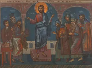 Η Προσκύνησις των διδασκάλων της αγιογραφίας