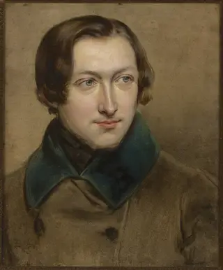Portrait of Aleksander Płonczyński, by Jan Nepomucen Głowacki, unspecified, 1846