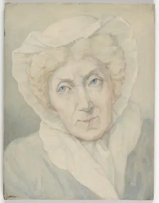 Portrait of Izabela née von Flemming, Princess Czartoryska (1746–1835), by Wojciech Stattler, oil, 1847