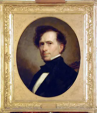 Franklin Pierce, by George Peter Alexander Healy, oil, 1853