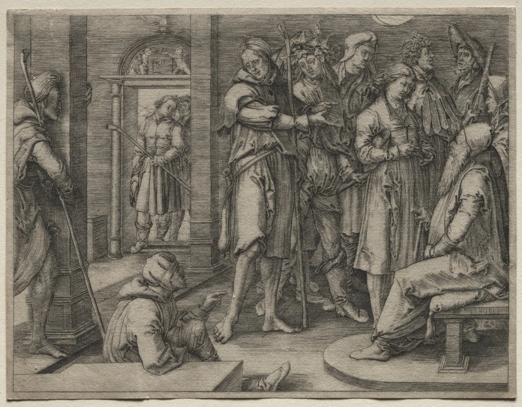 The Story of Joseph: Joseph Interprets his Dream to Jacob, detail