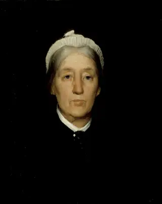 Portrait of Mrs. Robert Walter Weir, by Julian Alden Weir, unspecified, 1893