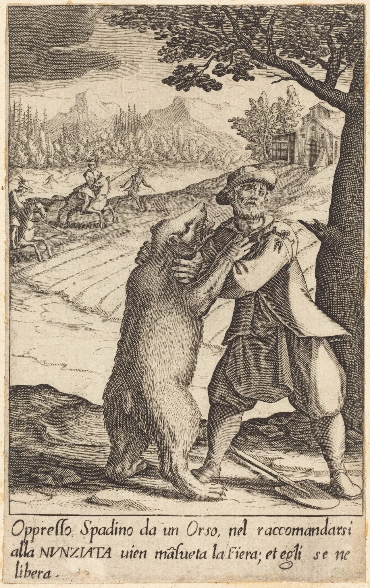 Spadino, detail