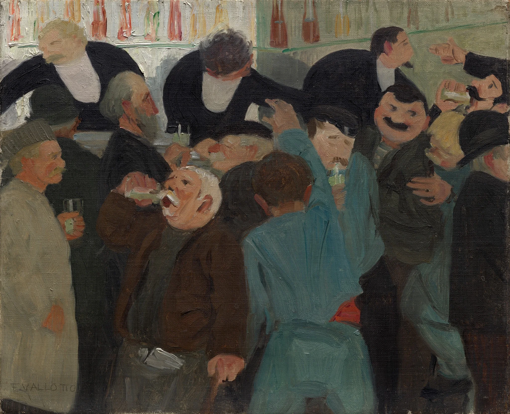 The Bistro, detail