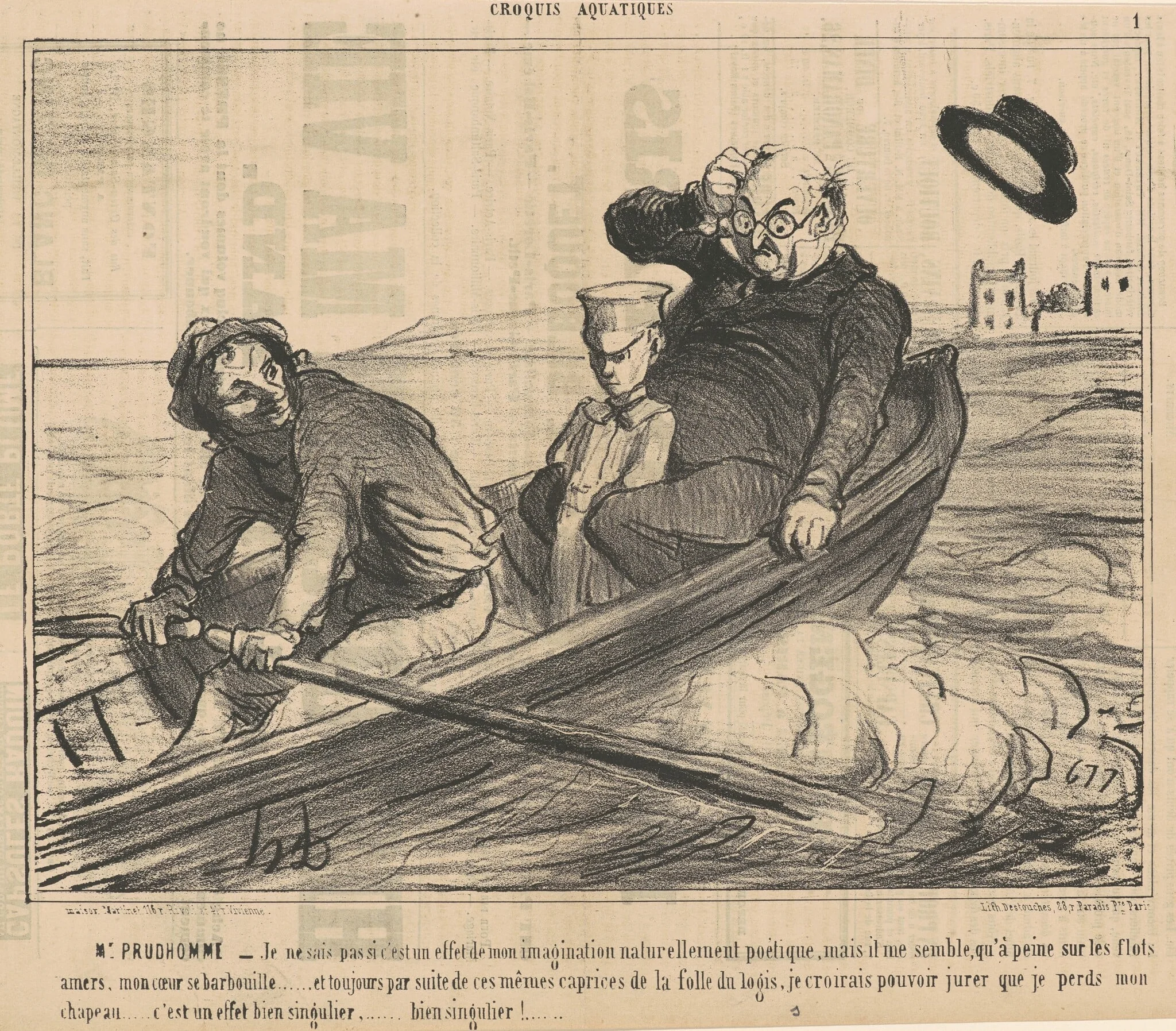 M. Prud'homme ... Je ne sais pas si ..., detail