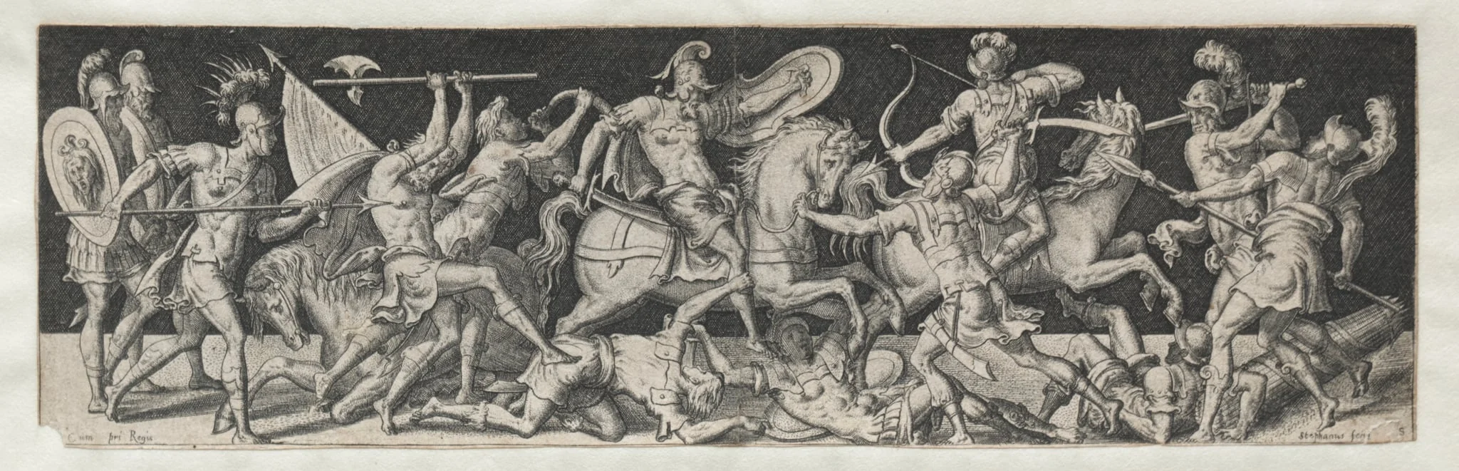 Combats and Triumphs No. 12, detail