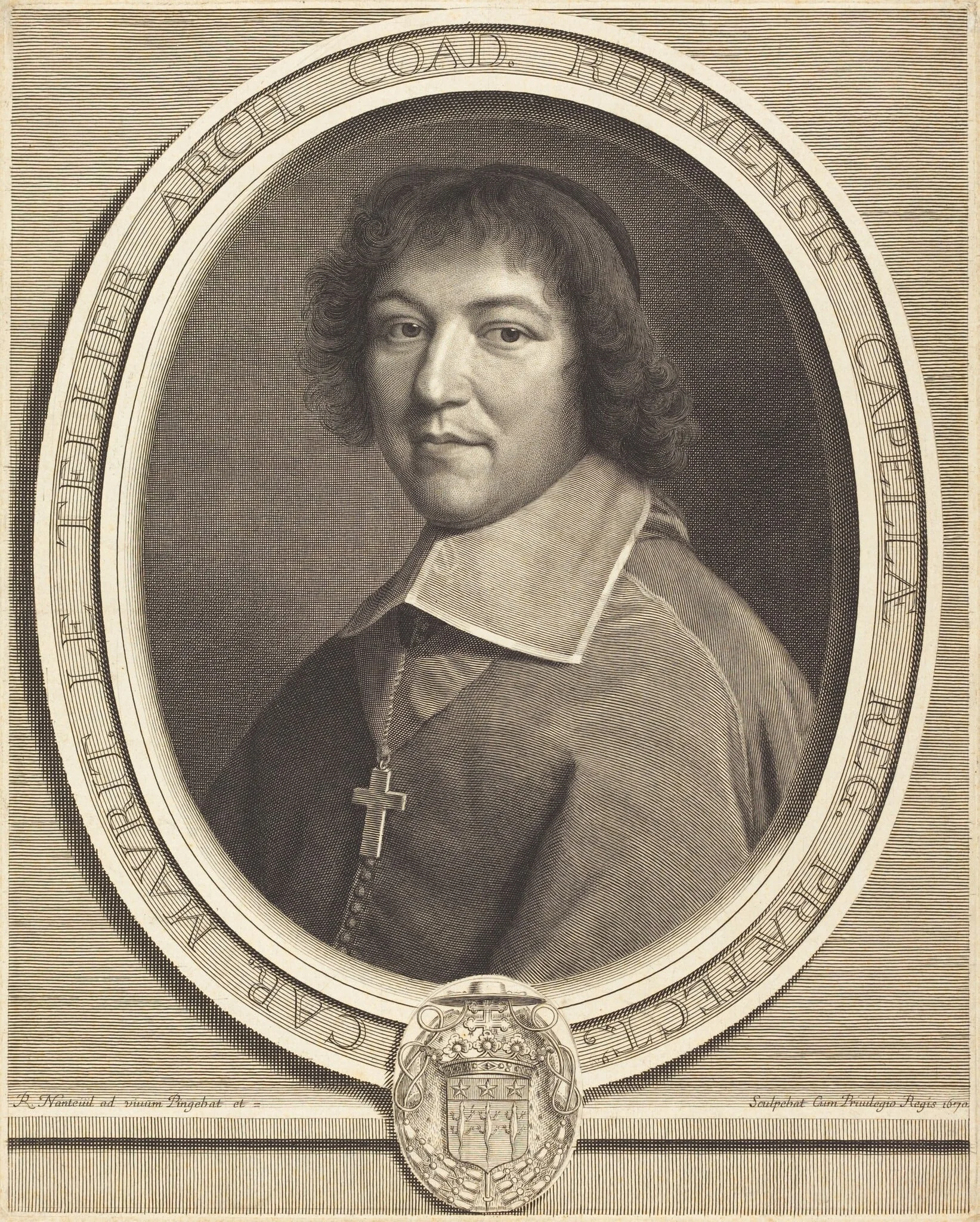 Charles-Maurice Le Tellier, detail