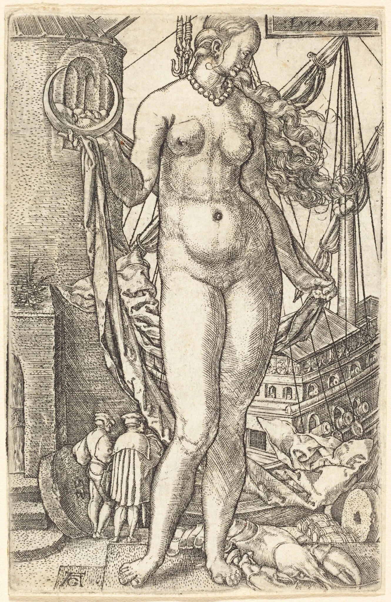 Luna, detail
