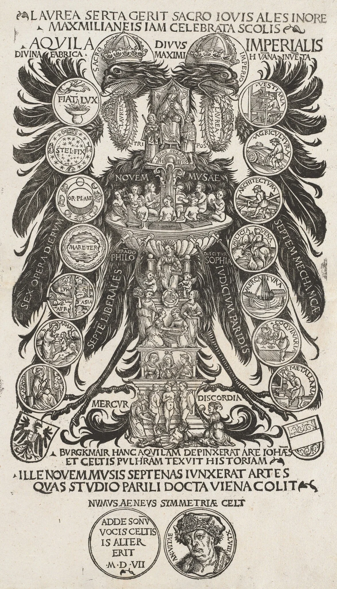 The Imperial Eagle, detail