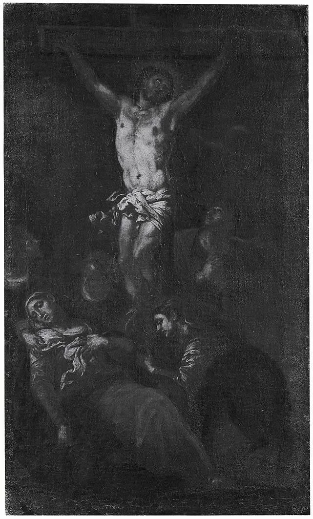 Christus am Kreuz (Schule), detail