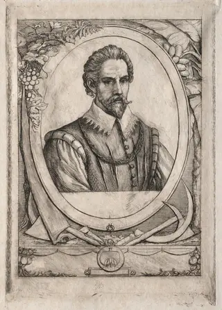 Rene de Laudonniere Sablais (de Burdingale), by Charles Meryon, 1861