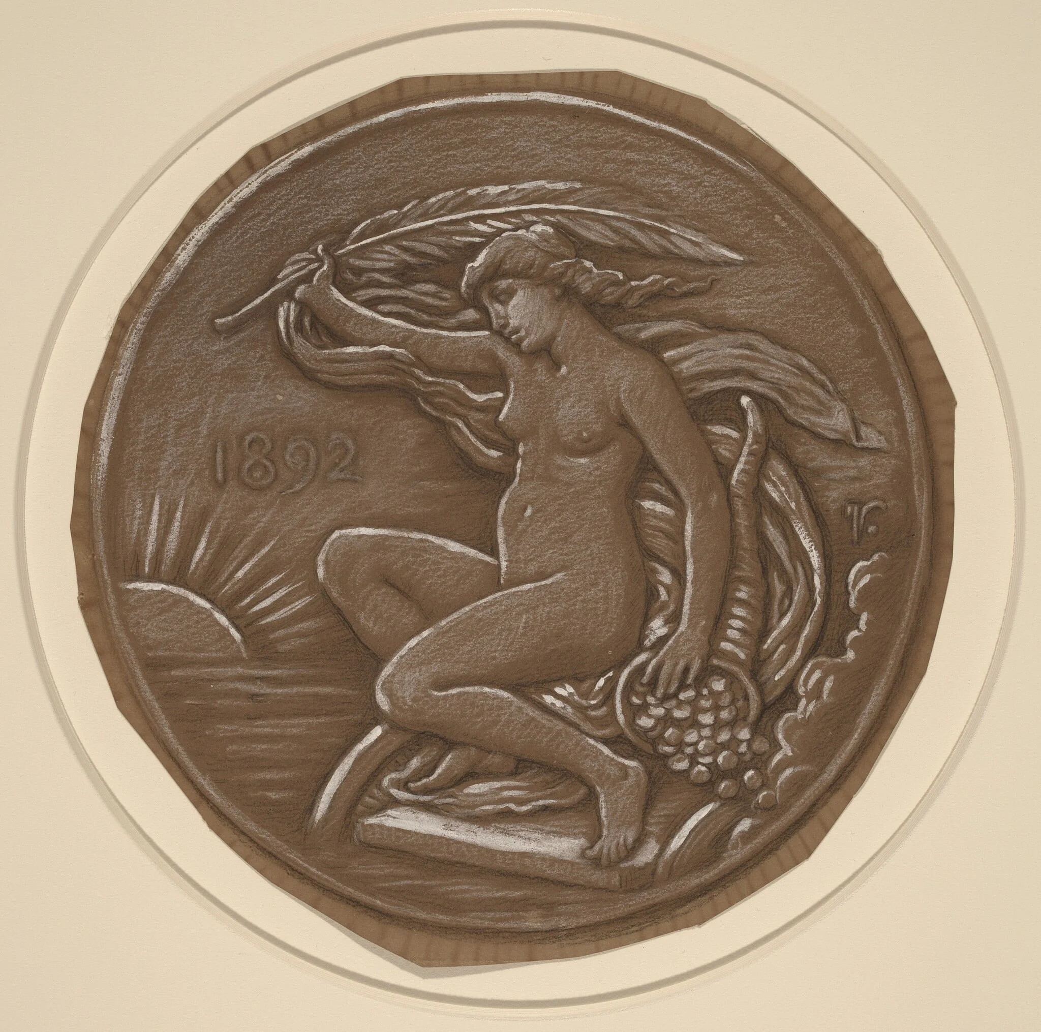 Drawing for Star of Fortune, detail