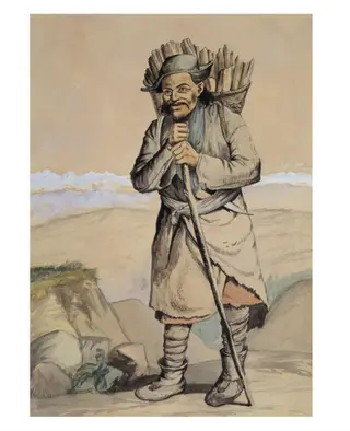 Untitled, by R. Clint, paint, 1866
