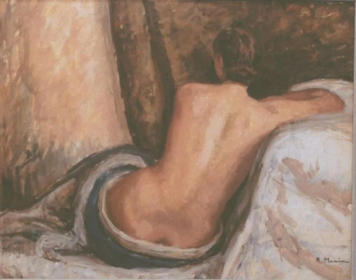 Nud de femeie, detail