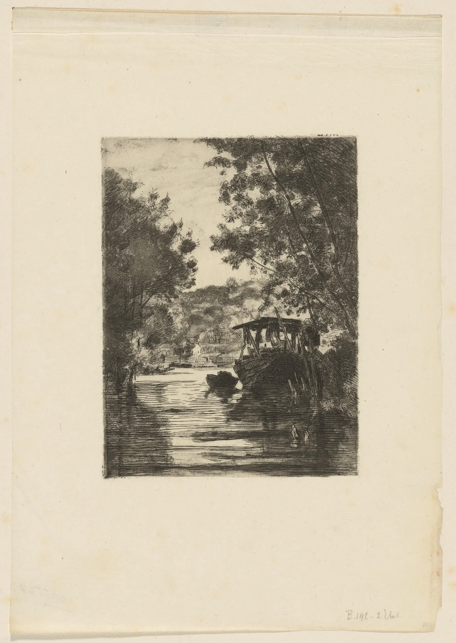 The Dyer's Boat, detail