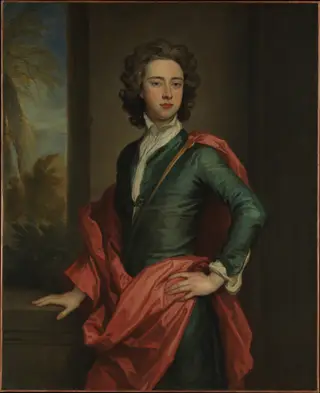 Charles Beauclerk (1670–1726), Duke of St. Albans, by Sir Godfrey Kneller, oil, 1696