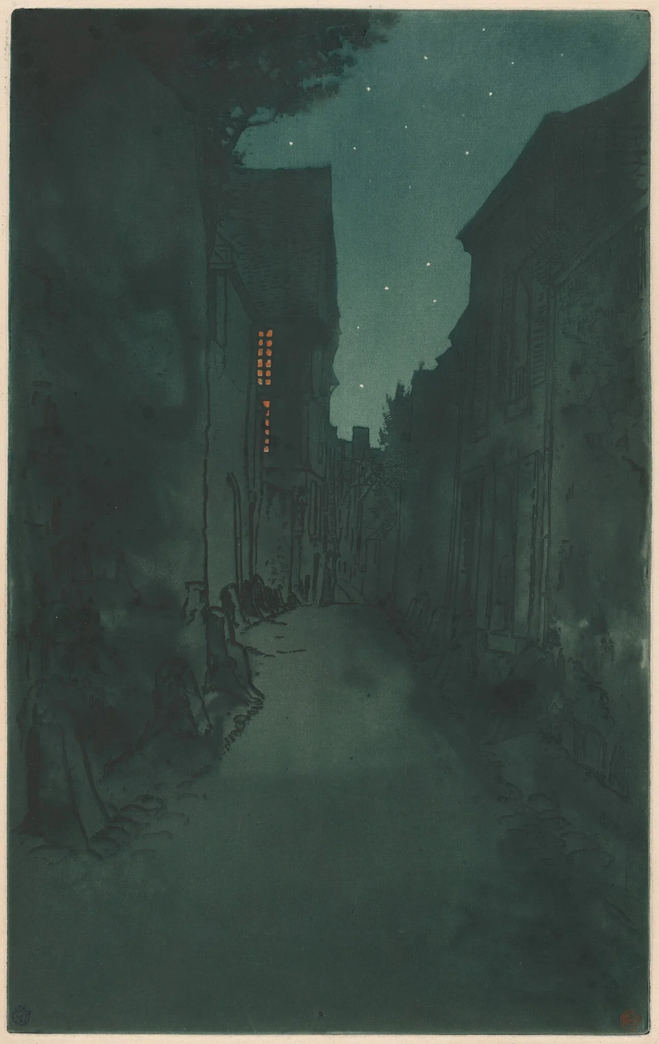Rue de Vaux, Le Mans, detail