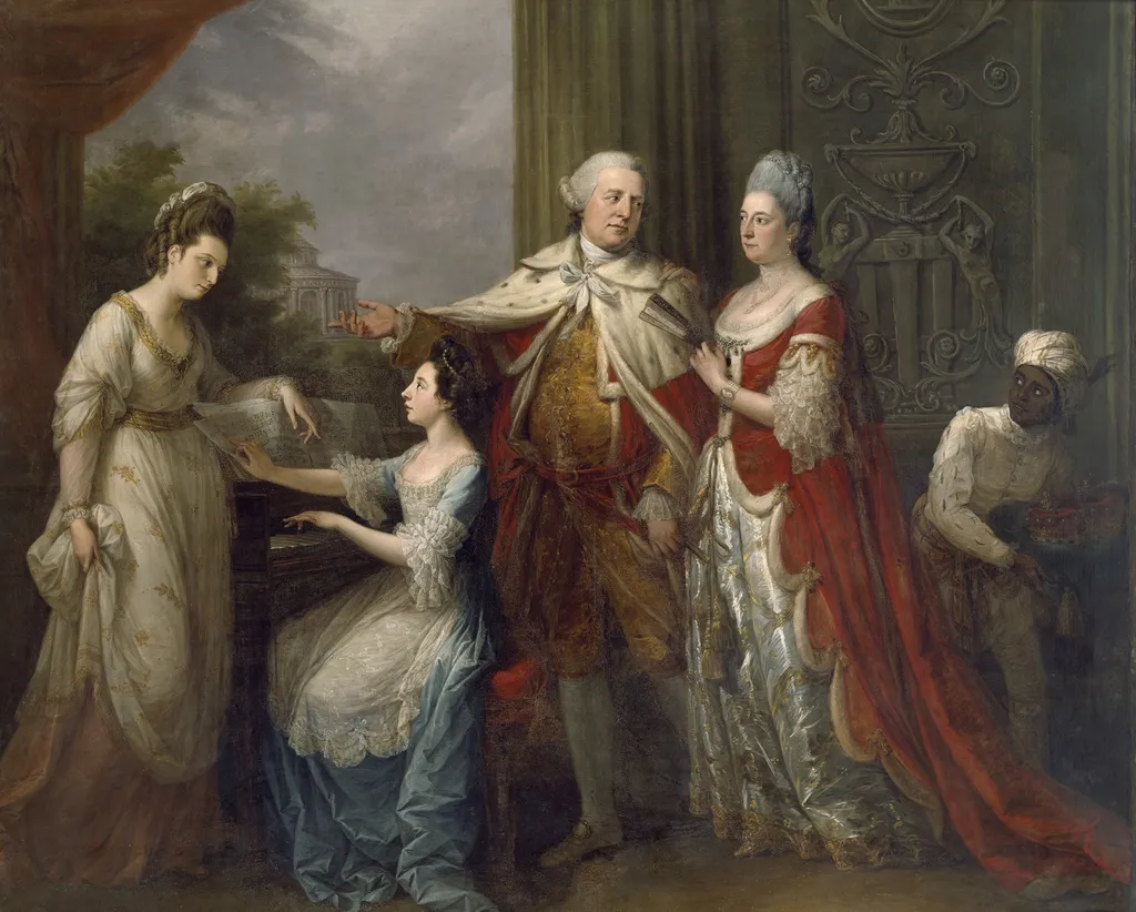 The Ely Family, by Angelica Kauffmann, oil, 1771