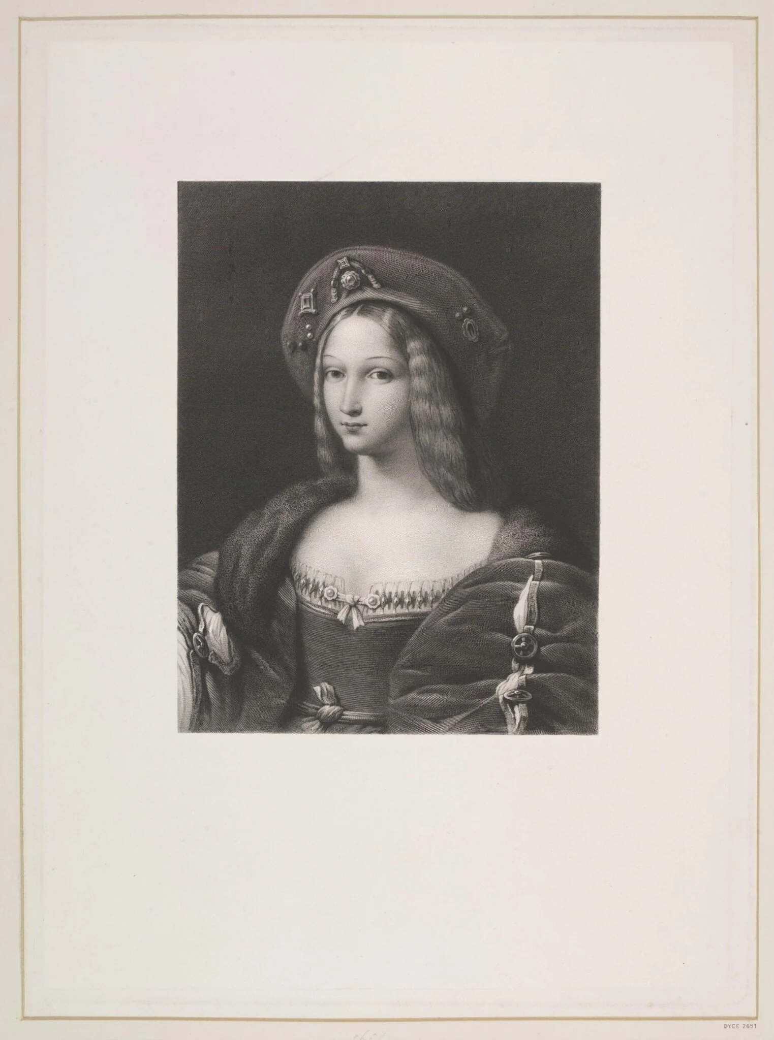 Joan of Aragon, detail