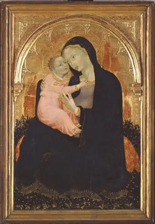 Madonna and Child, by Andrea di Bartolo, tempera