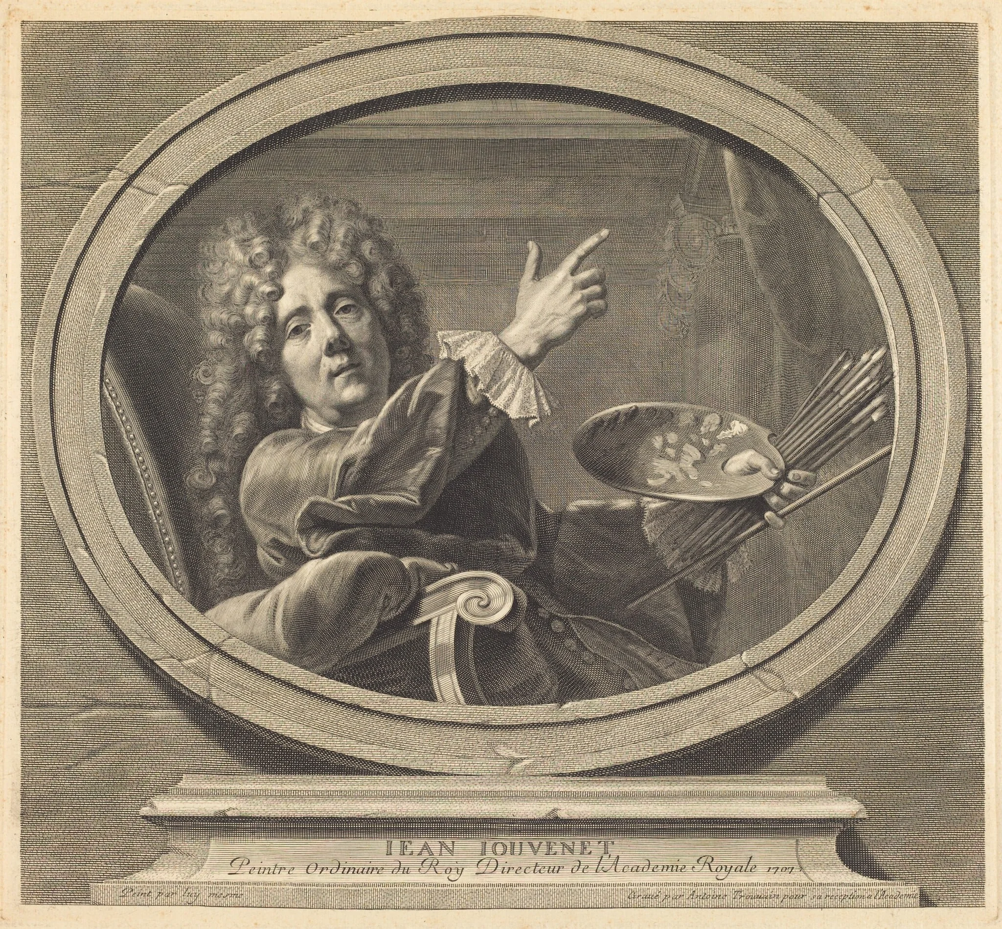 Jean Jouvenet, detail