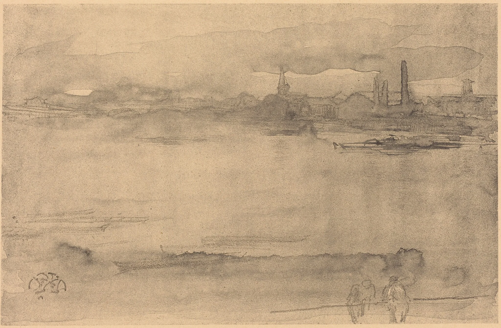 Early Morning, detail