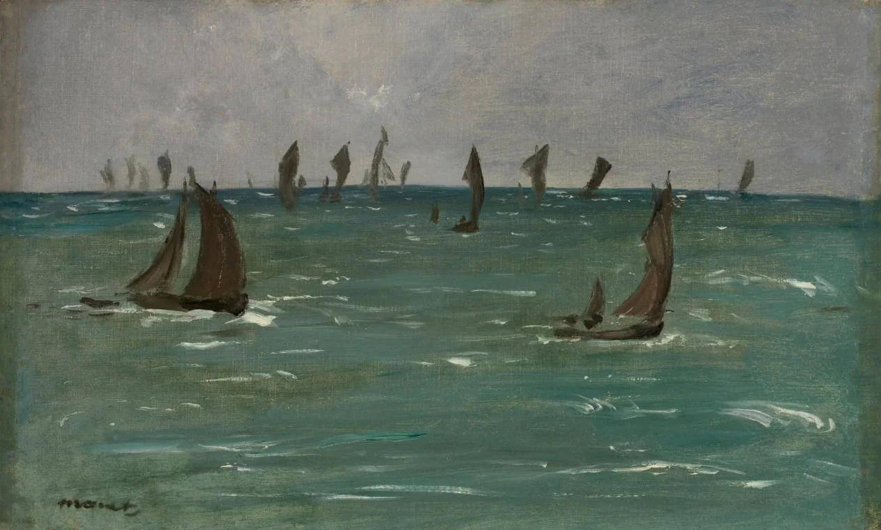 Boats at Berck-sur-Mer, detail