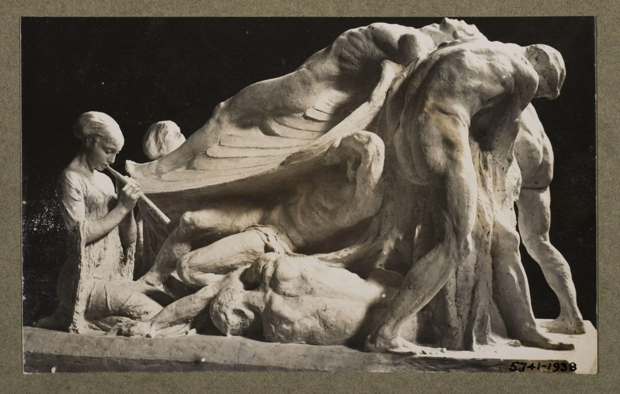 The Death of Eros, detail
