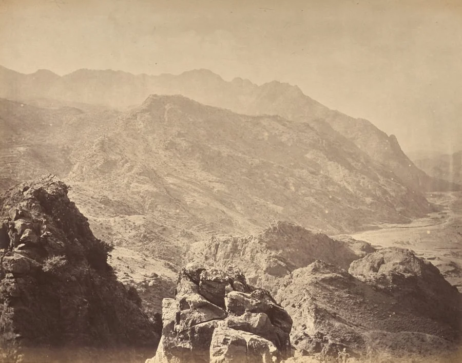 Landi Kotal Pass, Looking Towards Dakka, detail