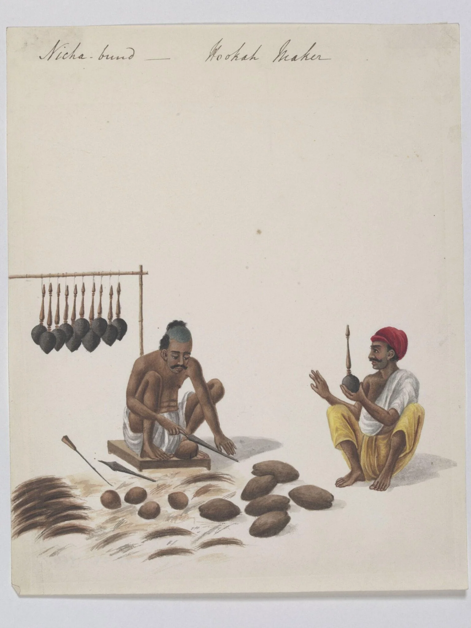 Hookah Maker, detail