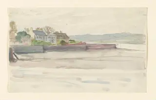 Shaldon, near Teignmouth, by Beatrix Potter, watercolor, 1901