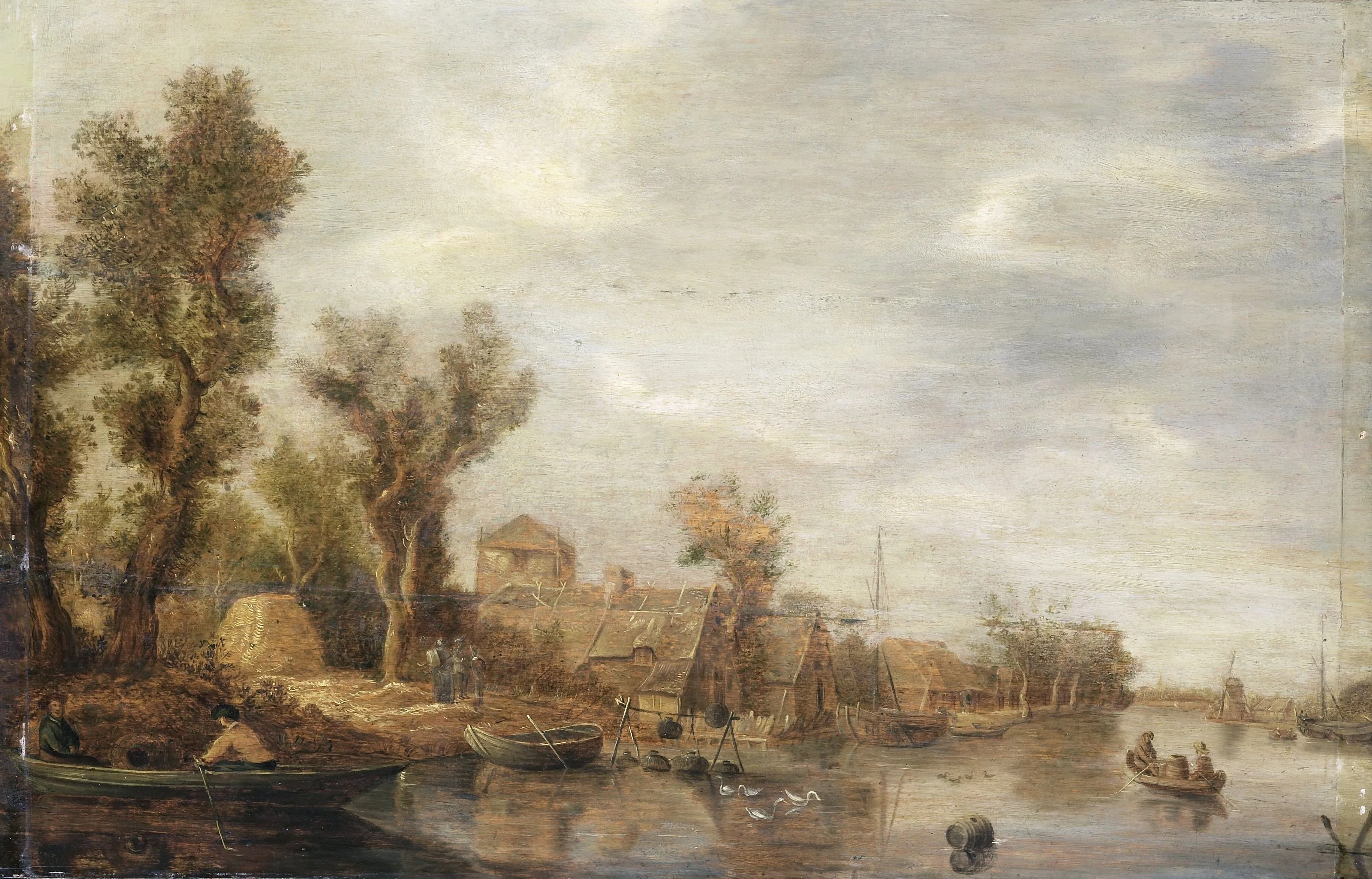 River view, detail