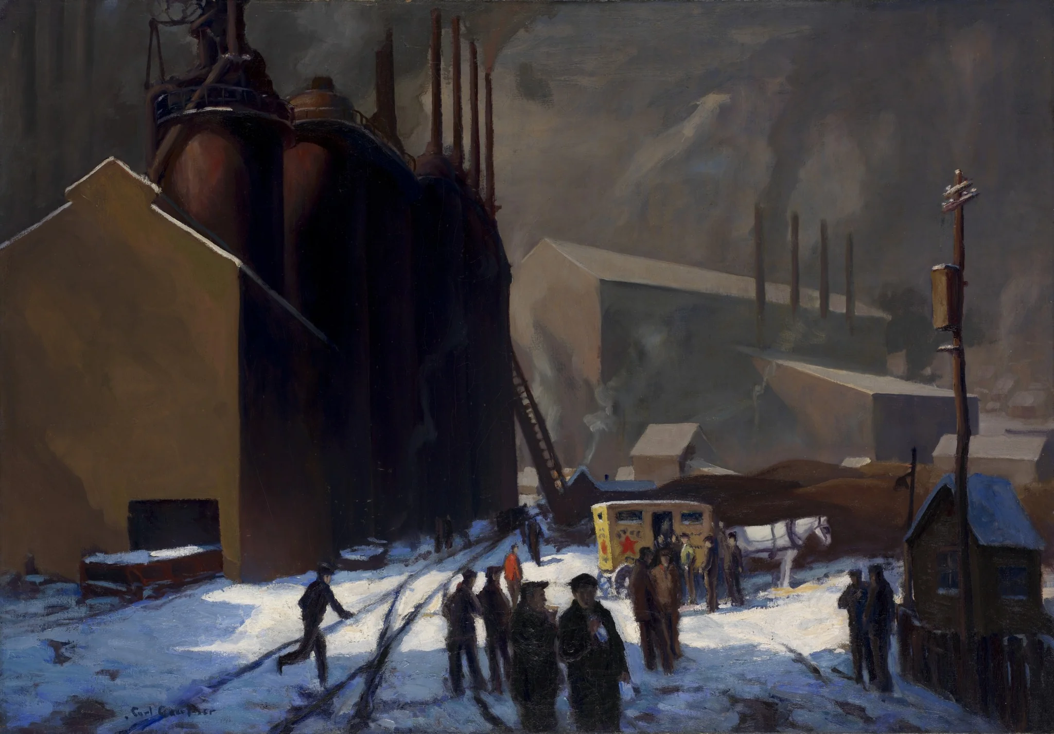 The Pie Wagon, detail