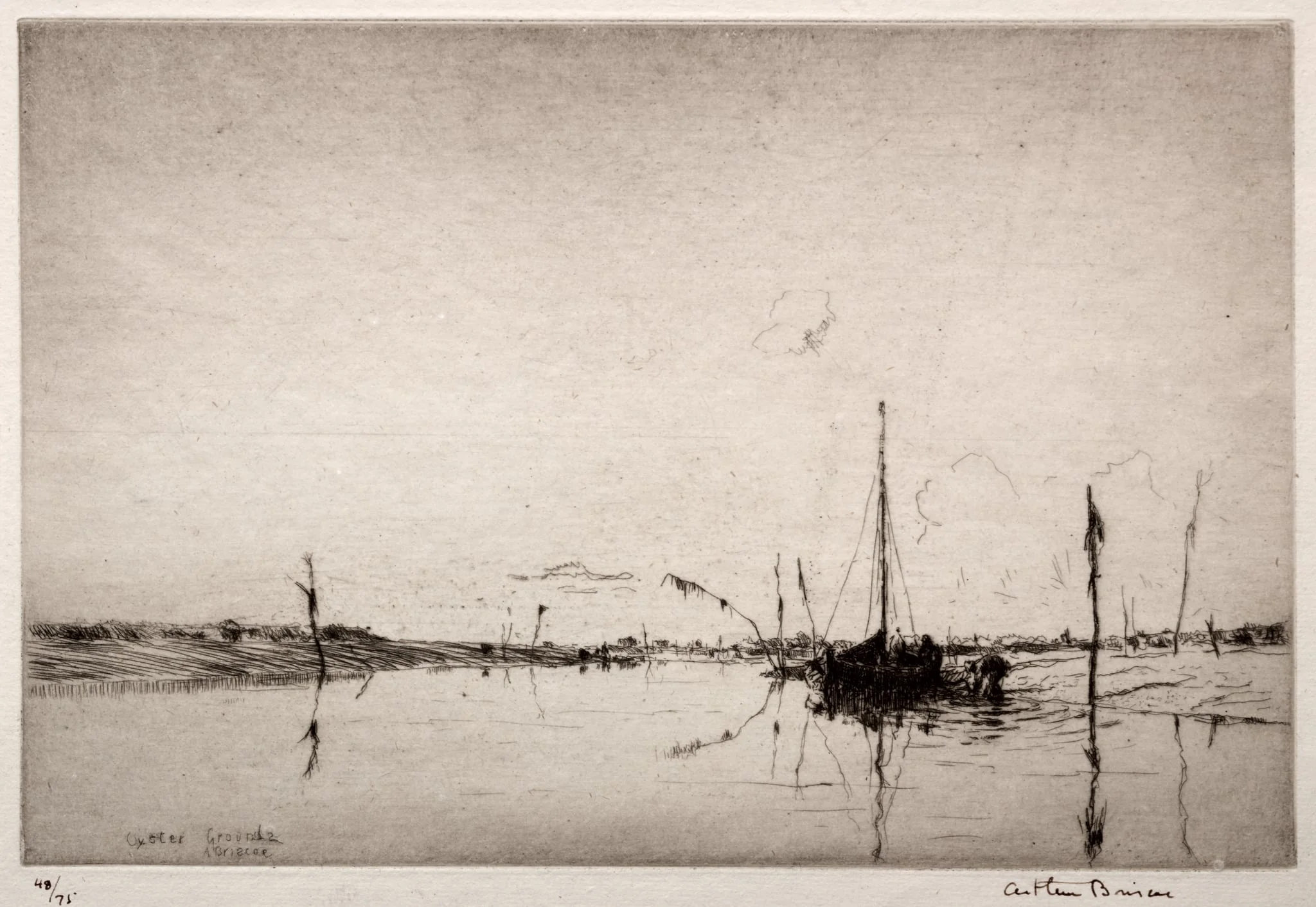 Oyster Grounds, detail