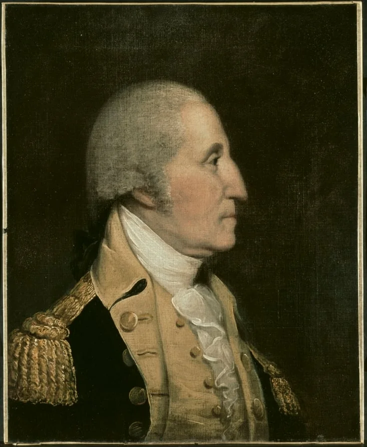 George Washington, detail