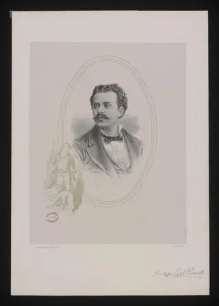 Giuseppe del Puente, by E. Matthews & Sons, 1850