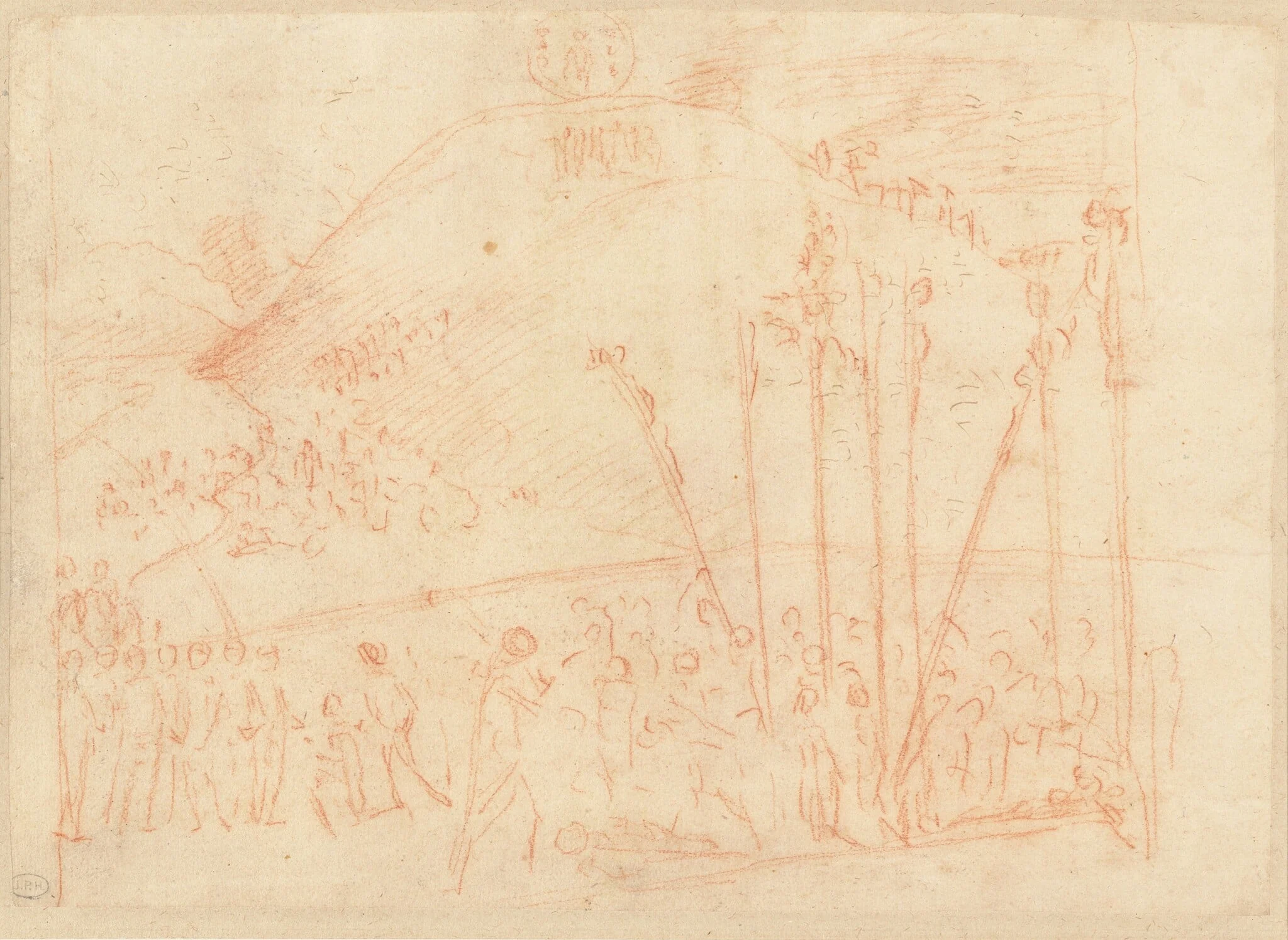 The Martyrdom of the Ten Thousand, detail