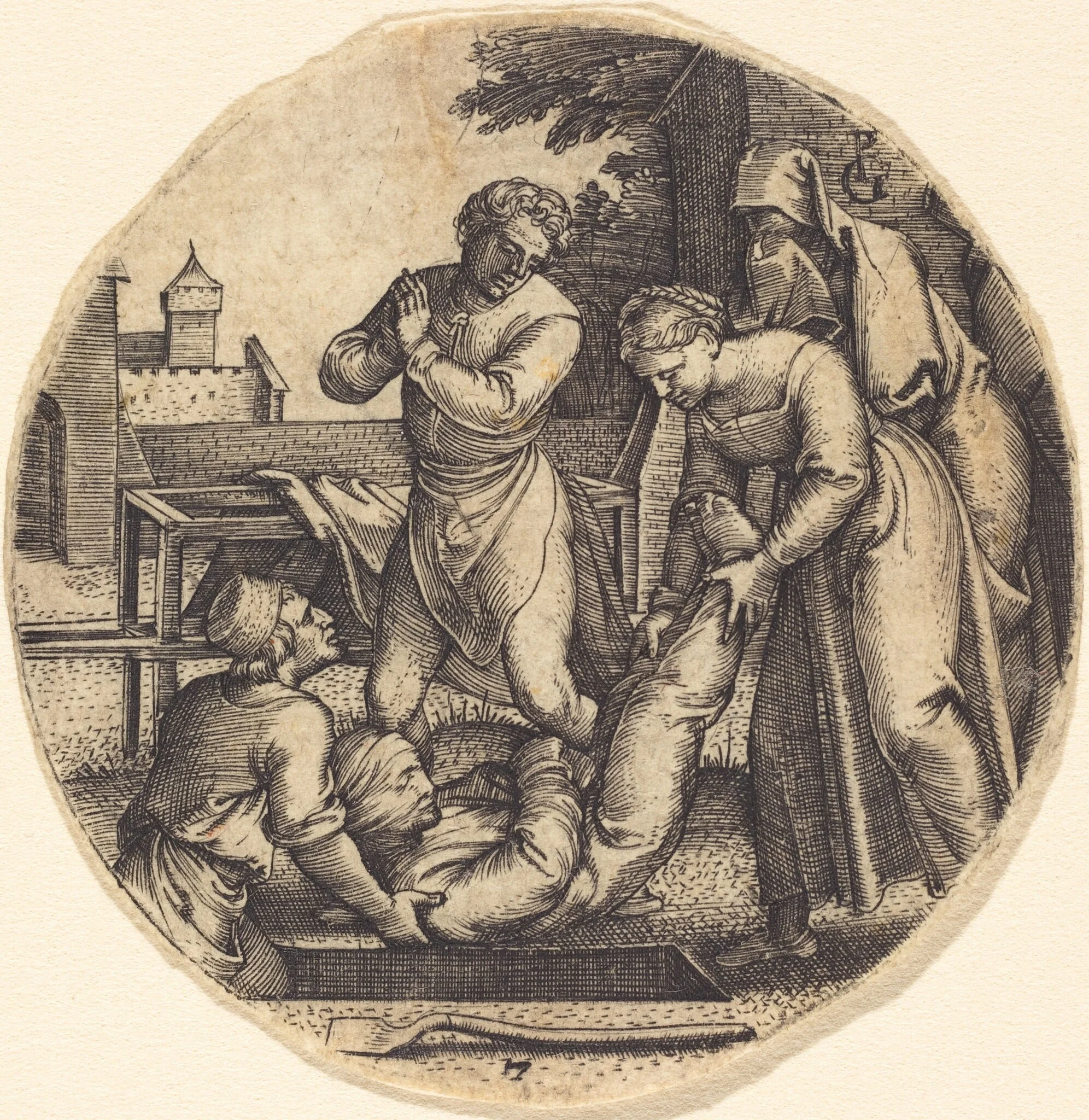To Bury the Dead, detail