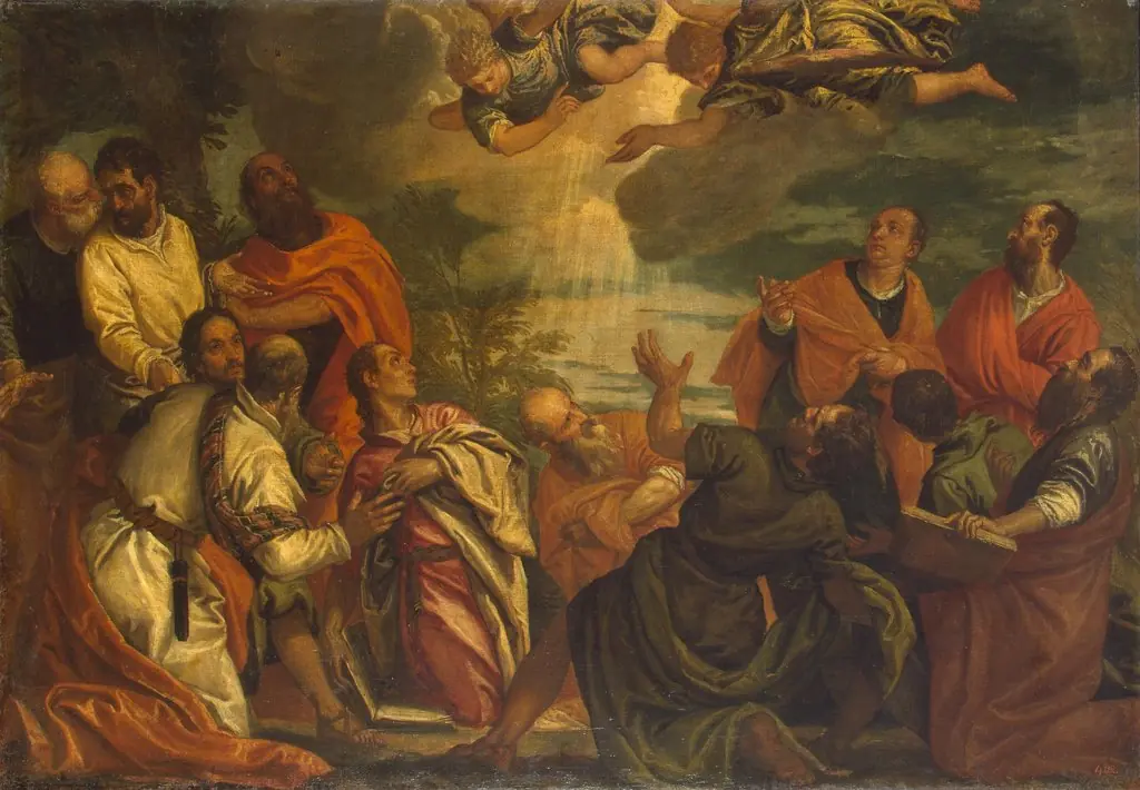 Pentecostés, by Luigi Benfatto, unspecified, 1590