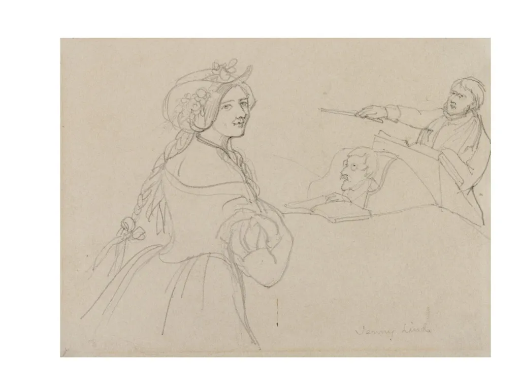 Jenny Lind, by Daniel Maclise, 1858