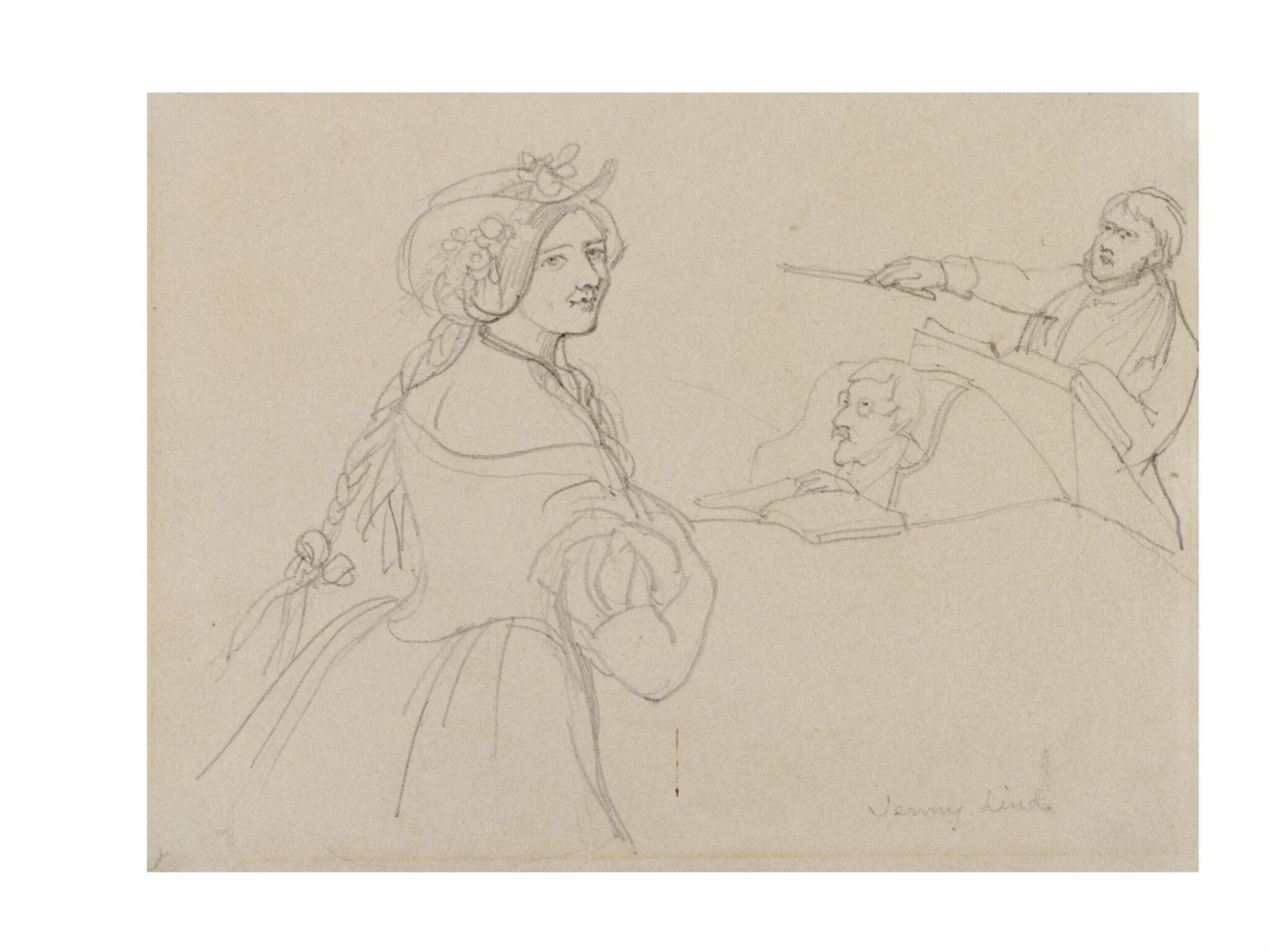 Jenny Lind, detail