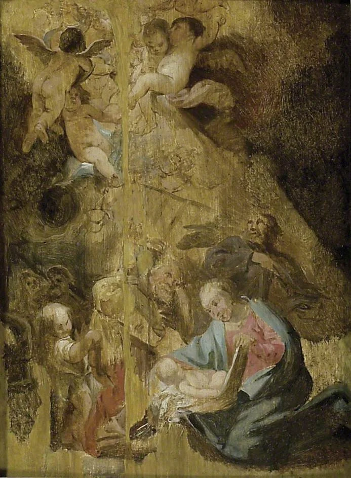The Nativity, detail