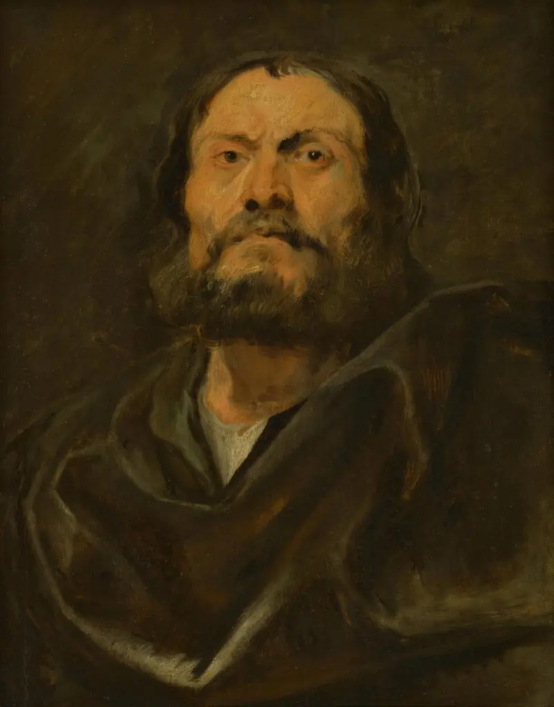 An Apostle, by Anthony van Dyck, oil, 1620