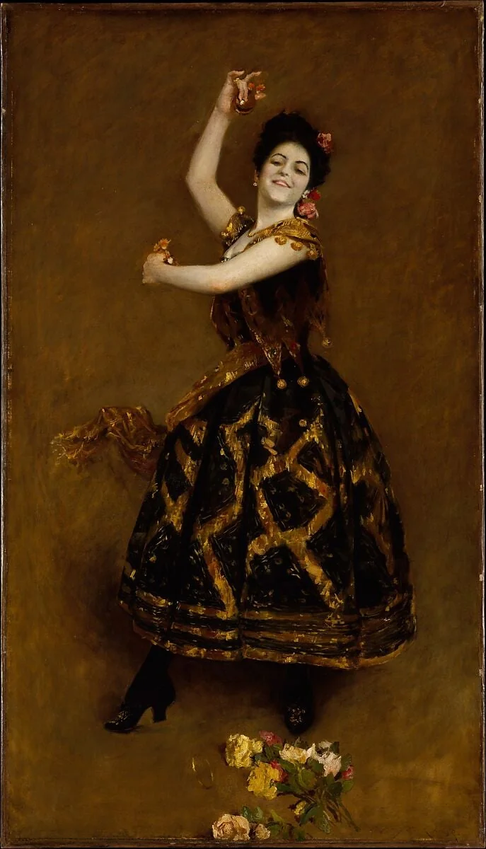 Carmencita, detail