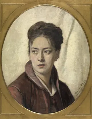 Catharina Beersmans, by Alexander Struys, oil, 1898
